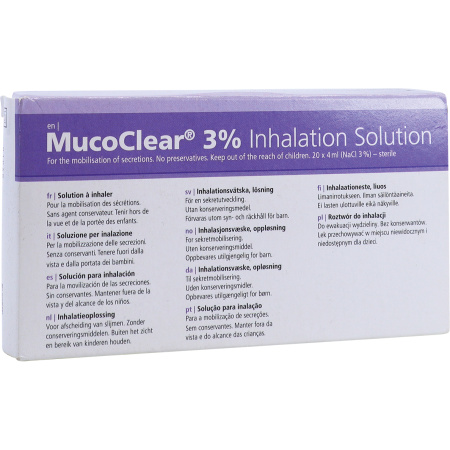 Mucoclear 3% Nacl Amp 20x4ml
