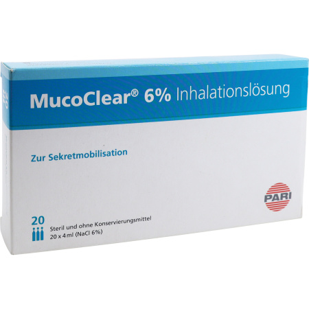 MucoClear 6% NaCl Ampullen 20x4ml