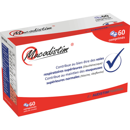 Mucodistim Mucositis En Afscheidingen 60 Breekbare Filmomhulde Tabletten