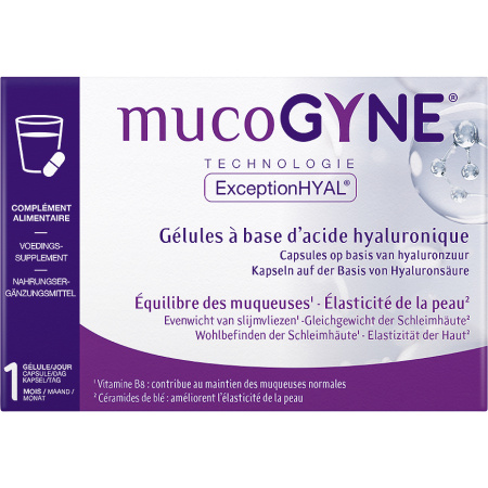 MucoGyne Hyaluronzuur Capsules Oraal 28 Stuks