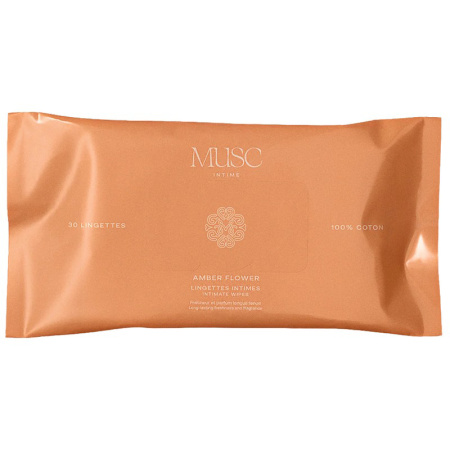 Musc Intime Amber Flower Intieme Doekjes 30 Stuks