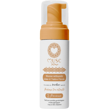 Musc Intime Amber Flower La Précieuse Intiem Reinigingsschuim Fles 150ml