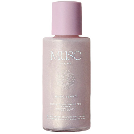 Musc Intime Blanc Glow Olie Met Glitters 100ml