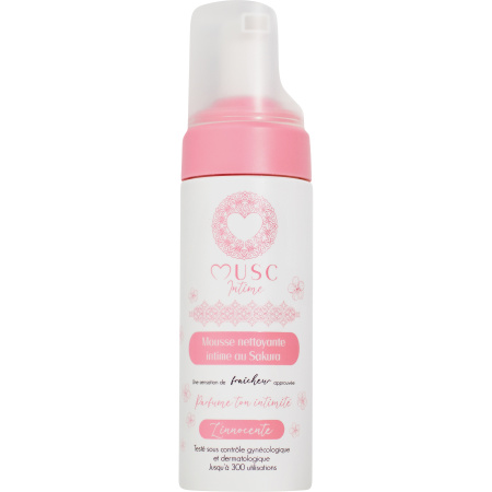 Musc Intime Fleur De Sakura L'Innocente Intieme Reinigingsschuim Fles 150ml