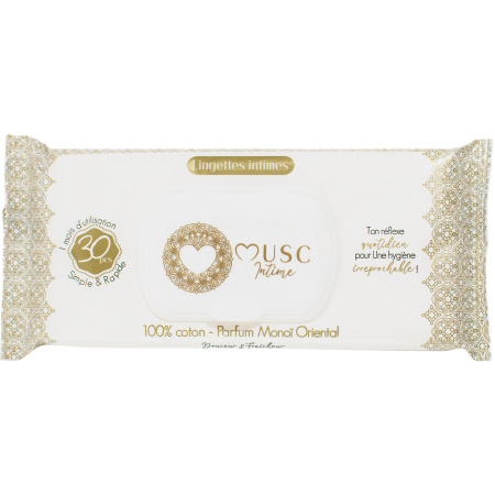 Musc Intime Monoï Oriental La Rayonnante Intieme Doekjes 30 Stuks