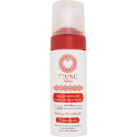 Musc Intime Rose Mystik L'Envoûtante Intieme Reinigingsschuim Fles 150ml