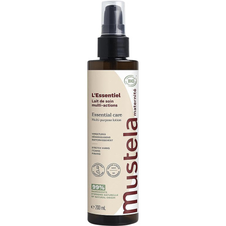 Mustela L'Essentiel Multifunctionele Lotion Bio Pompfles 200ml