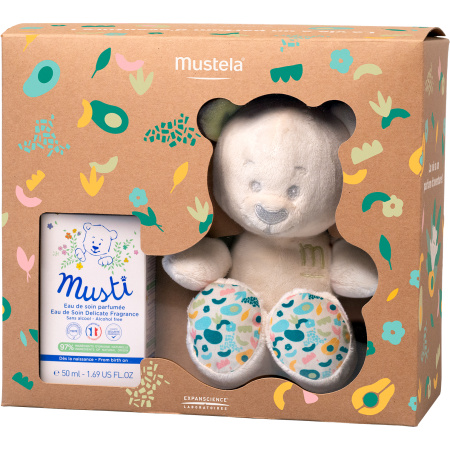 Mustela Musti Set 2024 Pastel 2 Producten