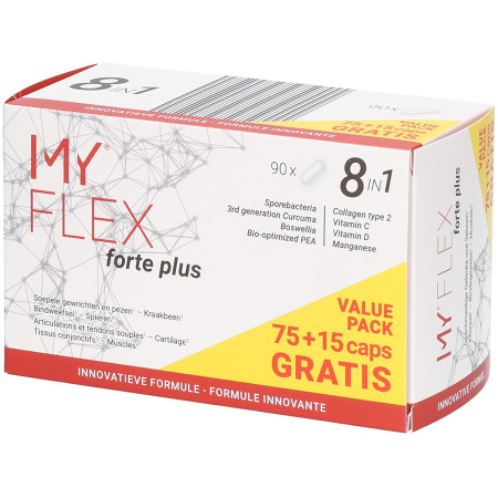 My Flex Forte Plus 8in1 Voedingssupplement 90 Capsules