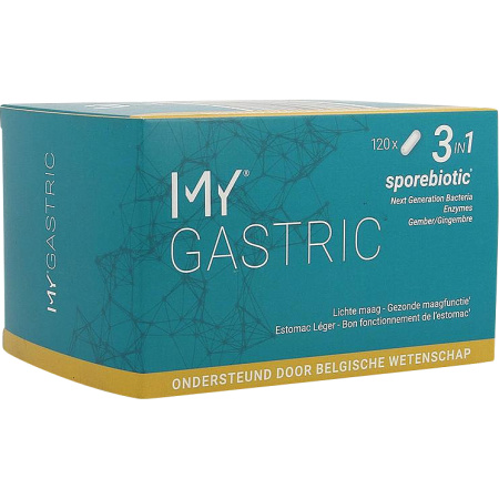 My Gastric 3in1 Sporebiotic Voedingssupplement Maag 120 Capsules