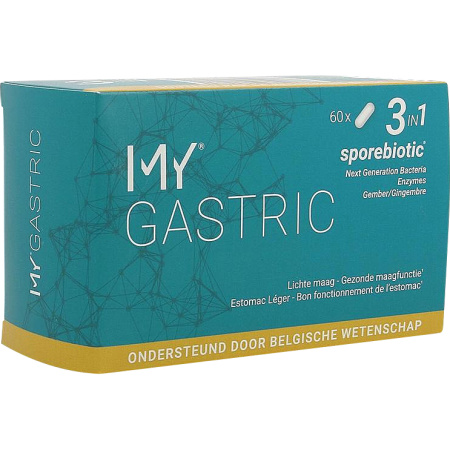 My Gastric 3in1 Sporebiotic Voedingssupplement Maag 60 Capsules