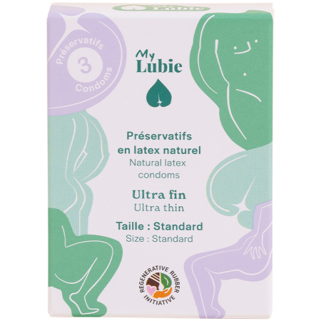 My Lubie Ultra Fijne Latex Condooms Standaard Maat 3 Stuks