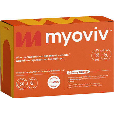 Myoviv Voedingssupplement Smaak Sunny Orange 30 Zakjes