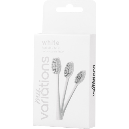 MyVariations Ivory-White Opzetborstels 3 Stuks