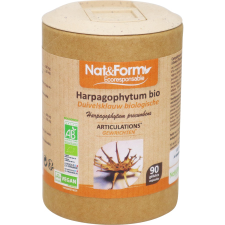 Nat&Form Duivelsklauw Bio 90 Capsules