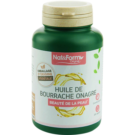 Nat&Form Borage Teunisbloemolie 200 Capsules