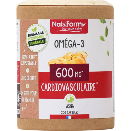 Nat&Form Omega3 200 Capsules