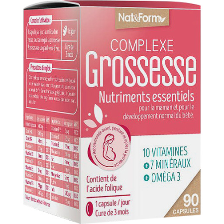 Nat&Form Zwangerschapscomplex 90 Capsules