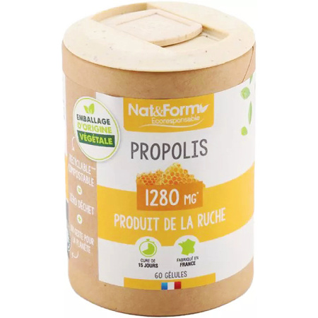 Nat&Form Propolis 60 Capsules