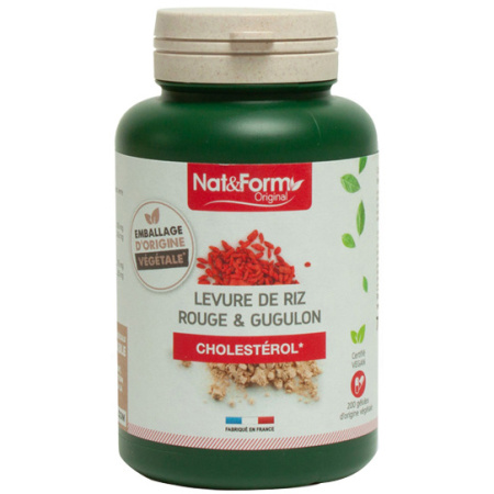 Nat&Form Red Rice Yeast & Gugulon 200 Capsules