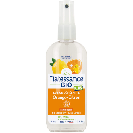 Natessance Ontwarrer Sinaasappel-Citroen Zonder Spoelen Bio Pompfles 150ml
