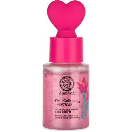 Natura Siberica C-Berrica Pink Calluna Glow Serum Glass-Like Glow Skin 30ml