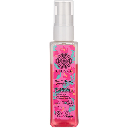 Natura Siberica C-Berrica Pink Calluna Verhelderende Reinigingsmousse 150ml
