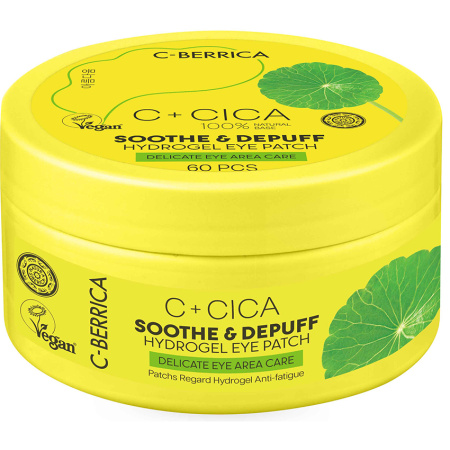 Natura Siberica Cica C-Berrica Soothe & Depuff Hydrogel Oogpatches 60 Stuks