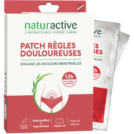 Naturactive Zelfverwarmende Patch Tegen Menstruatiepijn 2 Stuks