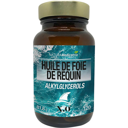 Natura Medicatrix Haaienleverolie Alkylglycerolen 120 Capsules