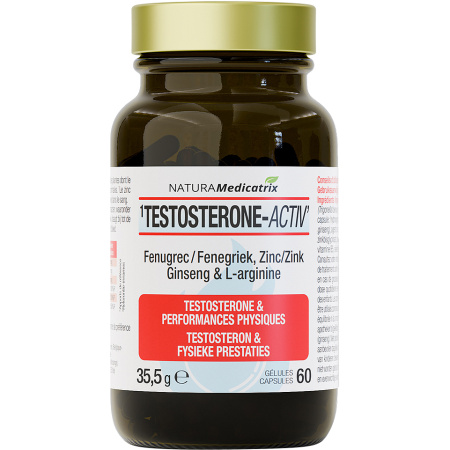 Naturamedicatrix Testosterone Activ' 60 Capsules