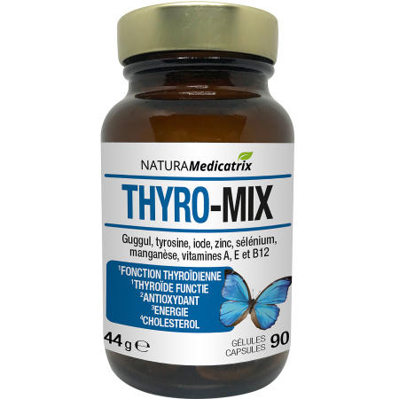 NaturaMedicatrix Thyro-Mix Ter Ondersteuning Van De Schildklierfunctie 90 Capsules
