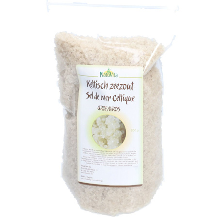 Natuvita Keltisch Zeezout Grof 500g