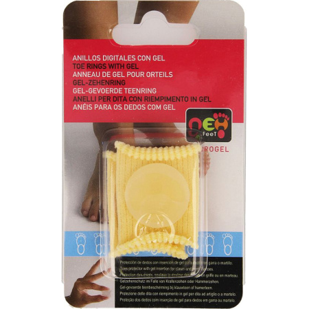 Neh Gel Gevoerde Teenring 43/46 2 Stuks