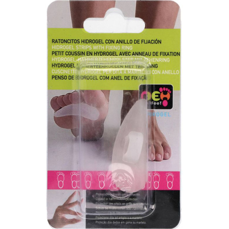 Neh Hamerteenkussen Hydrogel Teenring Rechts 35/38 1 Stuk