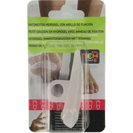 Neh Hamerteenkussen Hydrogel Teenring Rechts 43/46 1 Stuk