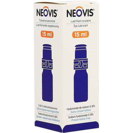 Neovis Lubrifiërende Oogoplossing Droge Ogen 15ml