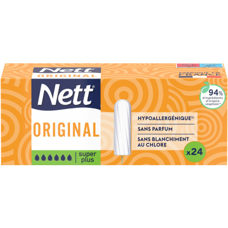 Nett Original Optimale Bescherming Tampons Super Plus Doos 24 Stuks