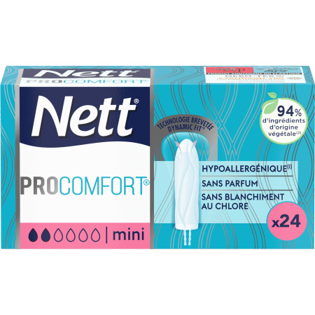 Nett ProComfort Tampons Mini Doos 24 Stuks
