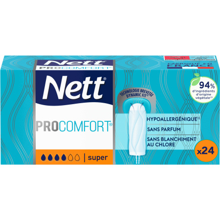 Nett ProComfort Tampons Super 24 Stuks