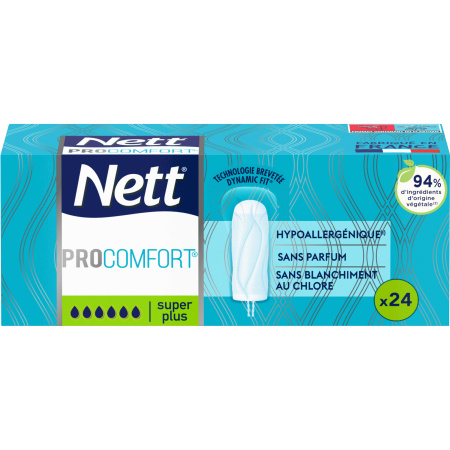 Nett ProComfort Tampons Super Plus Doos 24 Stus
