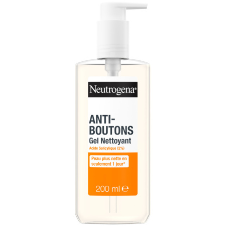 Neutrogena Gezichtsreinigingsgel Tegen Puistjes Voor Acnegevoelige Huid 200ml