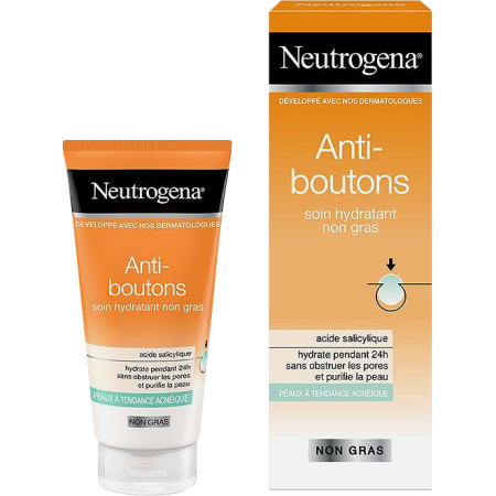 Neutrogena Anti-Pimple Niet-Vettige Vochtinbrengende Verzorging Imperfecte Huid Tube 50ml
