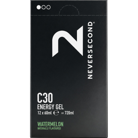 Neversecond C30 Energiegel Watermeloen Zakjes 12x60ml