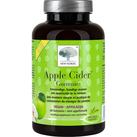 New Nordic Apple Cider Gummies 60 Stuks