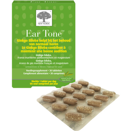 New Nordic Ear Tone Voor Een Normaal Gehoor 30 Tabletten