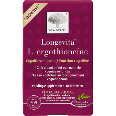 New Nordic Longevita L-Ergothioneine 30 Tabletten
