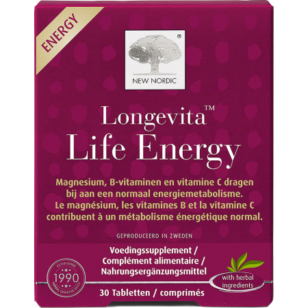 New Nordic Longevita Life Energy 30 Tabletten