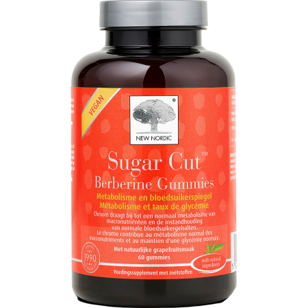 New Nordic Sugar Cut Berberine Gummies 60 Stuks