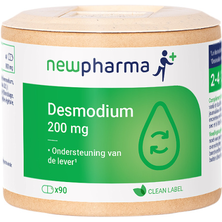 Newpharma Desmodium 200mg Voedingssupplement 90 Capsules